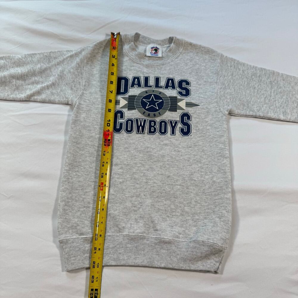 Vintage Dallas Cowboys crewneck sweatshirt boys size medium deadstock - Picture 5 of 7